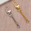 Fivela de porta em U galvanizada de 32 mm do fabricante com corrente de quatro seções, fecho lagosta 303, adequada para bolsas de brinquedos, acessórios e peças decorativas