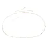 Joyería Transfronteriza Europea y Americana Moda Popular Chica Picante Cadena de Cintura con Pedrería Sexy Cadena Corporal para Bikini de Verano Accesorios Festivos