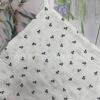 Tecido de algodão com crepe de camada dupla estampado amassado, gaze, algodão para bebê, toalha de banho, roupa de casa, pijama infantil