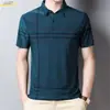 2025 Nuevo Botón Estampado Digital 3D Moda Transfronteriza Moda Masculina Europea y Americana Camisa de Cuello de Solapa a Cuadros Ajustada para Hombre