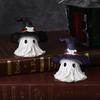 Sombrero Mágico de Halloween Adornos de Fantasma Paisaje en Miniatura Fantasma Decoración de Resina Atmósfera de Fiesta de Asesinato en Serie Adornos Pequeños