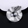 Broches de Perlas Vintage Transfronterizos Europeos y Americanos para Mujer, Accesorios de Ropa, Pines de Ropa, Broches de Joyería, Gama Alta y Lujo Ligero