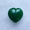 Adornos pequeños de amor, piedra de cristal natural, piedra semipreciosa, mango de corazón de melocotón, gema, colgante de corazón, adornos de jade