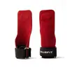 Guantes de Cuero para Fitness con Soporte de Muñeca para Dominadas, Mejora del Agarre, Muñequeras Unisex, Asistencia para Barra, Peso Muerto