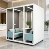 Sala à Prova de Som de Biblioteca, Cabine Silenciosa, Sala de Leitura Compartilhada, Cabine à Prova de Som para Reuniões e Negociações de Escritório, Venda Direta de Fábrica, Redução de Ruído