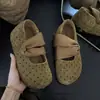 Zapatos de mujer versátiles estilo coreano de moda 2026, nuevos, para aumentar la altura, sin cordones, suela blanda, con elegante diseño de lunares, para uso en exteriores