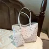 Estética Bolso Tote Versátil de Gran Capacidad para Desplazamiento Diario, Clase Estudiantil, Un Solo Hombro, Axila, Bolso de Mano Casual, Bolso para Mujer