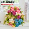 Venda Direta da Fábrica Dragão e Fênix Aquarela Bola Flor Artificial Casamento Decoração de Casa Adereços de Fotografia Conjunto Decoração de Mesa Flor Artificial