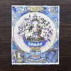 Pintura Thangka Dorada Semi-Pintada a Mano al por Mayor Núcleo Zorro Hada Zorro de Nueve Colas Changming Vida Pasada y Vida Presente Lienzo Thangka Se Puede Personalizar