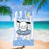 Toalla de playa más vendida transfronteriza, toalla de playa de dibujos animados para niños de secado rápido, toalla de baño con estampado digital de fibra ultrafina