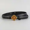 2026 Nuevo Estilo Cinturón Fino Decorativo Pequeño de Cuero para Mujer Jeans Vestido Cinturón Delgado Versátil Estudiante Estilo Coreano Moderno en Stock
