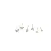 Pendientes de Mariposa Geniales y Elegantes para Mujer, Moda de Nicho, Exquisitos y Versátiles, Accesorios Electroplateados Ecológicos de Yiwu