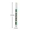 Marcador blanco aceitoso no borrable de secado rápido marcador pintura para neumáticos impermeable no se decolora pluma Gouline
