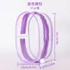 Capa Protetora para Boneca de Vinil de 18cm PVC Altamente Transparente Periférico de Anime Boneca de Algodão Multi-Color Bolsa de Passeio para Bebê Pode Ser Pendurada