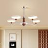 Lustre para Sala de Estar Estilo Wabi-Sabi Lâmpada Francesa Retrô para Sala de Jantar Novo Disco Voador Proteção para os Olhos Atmosférico de Alta Qualidade Estilo Meio do Século Lâmpada para Hall