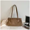 Bolso de gamuza para mujer, nuevo modelo de otoño 2026, bolso tote vintage de alta calidad para el día a día, bolso de hombro de gran capacidad
