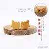 Sândalo Verde Escultura Desenho Animado Pintado Fofo e Divertido Acessório Decorativo Artesanal DIY Pingente de Colar Pingente de Chaveiro Pingente de Bolsa