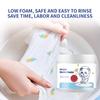 Detergente para Ropa en Polvo de Burbujas de Enzima Biológica Mvyc Transfronterizo, Protección para Manos, Eliminación de Manchas, Protección de la Ropa, Polvo de Burbujas de Eliminación de Manchas con Oxígeno Activo