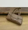 Bolso Retro Exquisito Oubena 2025 Estilo Nuevo Casual Versátil Bolso de Hombro de Moda de Alta Gama Bolso de Axila