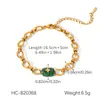 Pulseira Borboleta de Aço Inoxidável Europeia e Americana com Zircônia para Mulheres, Joia de Mão que Não Desbota, Joia de Luxo Leve e de Alta Qualidade, Joia de Aço Titânio Transfronteiriça
