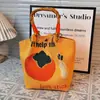 Design de Nicho Bolsa de Mão Vermelha com Padrão para Casamento Bolsa de Presente Festiva em Lona Saco de Balde de Mão com Estampa de Natal Ano Novo