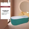 Banheira Inflável Banheira Dobrável Banheira Pequena Apartamento Banheira Doméstica Banheira Inflável Espessa Balde de Banho Atacado Transfronteiriço