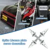 Nuevos Tornillos para Matrícula Serie de Punta Hexagonal Rosca M6 Todos los Modelos Marco para Matrícula Universal Transfronterizo