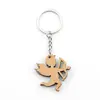 Llavero de Madera con Grabado Creativo, Grabado Láser, Marcado y Procesamiento de Logo Láser, Accesorios de Colgante Personalizables