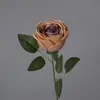 Ramo Único de Rosa de Princesa Rosa Artificial Rosa Grande Forma de Paisajismo de Ingeniería Arreglo de Salón de Bodas Jarrón Arreglo Floral