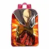 Mochila Escolar Infantil Rosa One-Punch Man Mini Mochila DIY Personalizada Mochila de Jardim de Infância