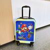 Mala de viagem infantil, mala de desenho animado, padrão tridimensional 3D, nova mala de viagem, caixa de embarque, mudança de adesivo, caixa fofa