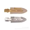 Pinza para el Cabello Sin Costuras Coreana Lateral Celebridad de Internet Chica Clip Plano Pequeño de Metal con Brillo de Diamante Pinza para el Cabello Estilo Simple Elegante Flequillo