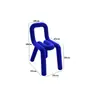 Boldchair Banco Pós-moderno para Vestir Cadeira de Cor de Luxo Leve Banco Simples Cadeira de Forma Especial Cadeira de Jantar Nórdica Cadeira de Design