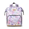 Nova Bolsa de Maternidade Estampada Multifuncional Portátil para Passeios com Bebê Bolsa de Mão Mãe-Bebê para Gestantes