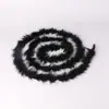 Decoración Navideña Tiras Planas de Plumas de Pavo Bolas de Plumas de Pavo Material de Decoración de Maquillaje Tiras de Plumas Al Por Mayor