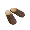 Chinelos Birkenstock de Pelúcia com Solado Grosso para Aumento de Calor de Algodão para Mulheres, Uso Externo, Novidade Outono/Inverno 2026, Slip-on Fechados Meio-Chinelos