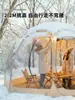 Tienda de campaña para exteriores, cielo estrellado, casa de burbuja transparente, a prueba de viento y cálida