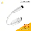 El Adaptador Tipo-C a 3.5mm para Auriculares D8 es Adecuado para Apple 18, 18Pro, 18Promax, Duo y Huawei