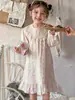 Bata de Noche para Niñas de Algodón Puro Gasa Clase A Verano Pijamas Infantiles para Niñas y Bebés Nuevo Estilo 2026 Ropa de Casa para Niños Mayores