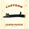 Novos patches bordados para comércio exterior transfronteiriço, patches bordados DIY de dachshund fofo e gato, patches bordados sem costura para roupas, produtos culturais e criativos