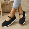 Comercio exterior hueco 2025 transfronterizo cómodo verano deportivo casual para mujer talla grande hebilla punta redonda perforados zapatos modelo nuevo
