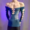 Lingerie Sexy para Lóbulos Masculinos, Novo Estilo Peça Única de Malha Justa, Lingerie Sexy Transparente, Design Tentador com Abertura na Virilha, Rasgável