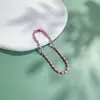 10cm.12cm Llavero de Cuentas Onduladas Colgante para Bolso Colgante de Llave Hecho a Mano DIY Cadena para Llaves Accesorios de Joyería Listos para la Venta