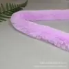 Tiras de Piel de Conejo Rex Sintética al por Mayor Dinastía Han Cheongsam Capa Encaje Accesorios de Ropa Imitación Visón Piel Artificial DIY Tiras para Sombrero