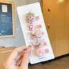 Grampos de Cabelo de Tecido Outono e Inverno Presilhas de Laço de Bebê Grampos de Cabelo Versáteis Totalmente de Tecido Presilhas Laterais de Bebê Acessórios de Cabelo para Meninas