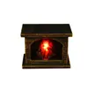 Superventas transfronterizo Lámpara de mini chimenea LED luz de noche para casa de muñecas Lámpara de llama DIY hecha a mano Adorno decorativo creativo