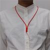 Cordón de silicona líquida ajustable, largo, para el pecho, con certificado de marca, para colgar en el cuello, elástico, para teléfono móvil.