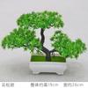Planta de Simulación Pequeña en Maceta Pino Nube Flor Artificial Planta Verde de Simulación Bonsái Decoraciones de Escritorio de Oficina Colocación Pequeña de Oficina