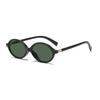Óculos de Sol Jamie 9432 Estilo Zhang Yuanying Armação Pequena Oval Estilo Coreano Retrô Lentes Lisas Anti-Luz Azul Podem Ser Personalizados para Miopia