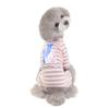 Roupas para animais de estimação Cachorro de pelúcia gato cachorro roupas para cães roupas de quatro patas primavera e verão roupas para animais de estimação 21 três irmãos roupas para casa
